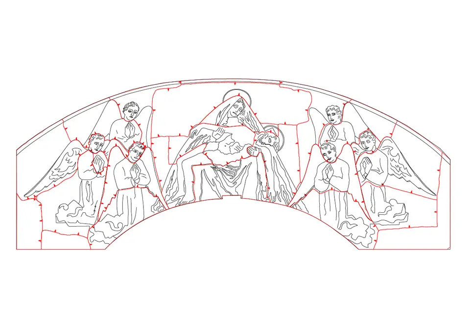 Mappa delle giornate, La Pietà